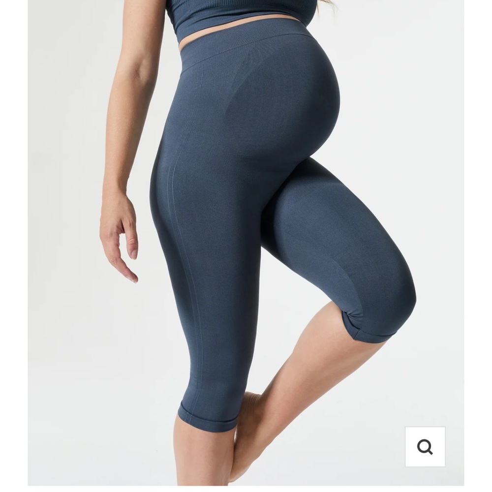 Maternity Belly Support Crop Leggings